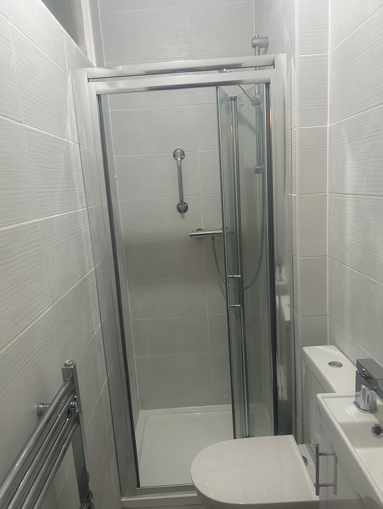 Small Shower Room Installation - Cuddington Northwich
