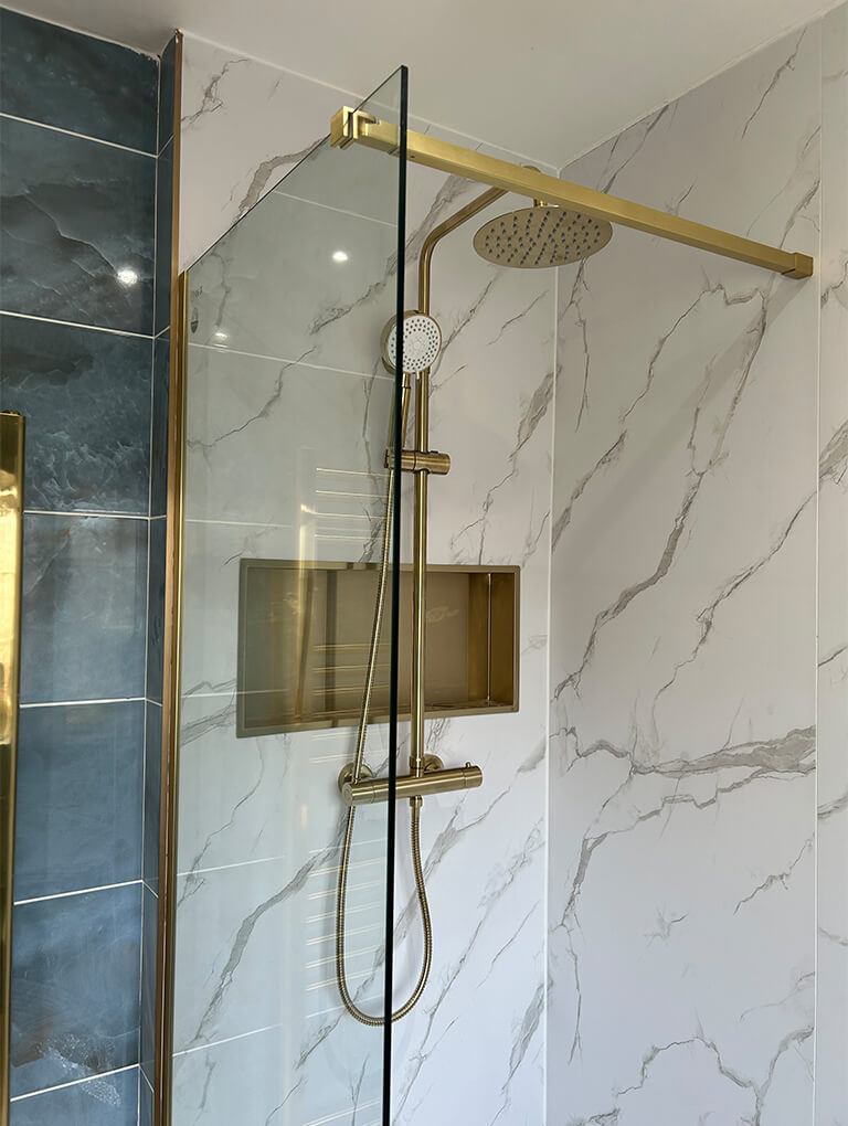 Beautiful Shower Room Installation - Sandiway, Northwich